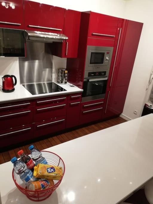 Joli Appartement Avec Jardin Et 2 Parkings Prives Argenteuil Buitenkant foto